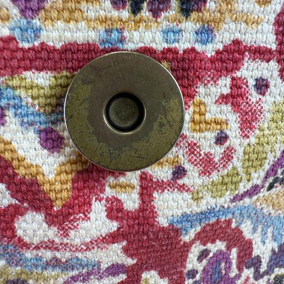 Sakroots Artist Circle Convertible Backpack Red Peace Love Bag Tote Travel - Picture 12 of 12